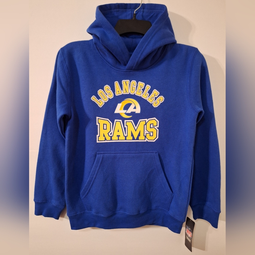 Los Angeles Rams Boy's Youth Hoodie in Size L